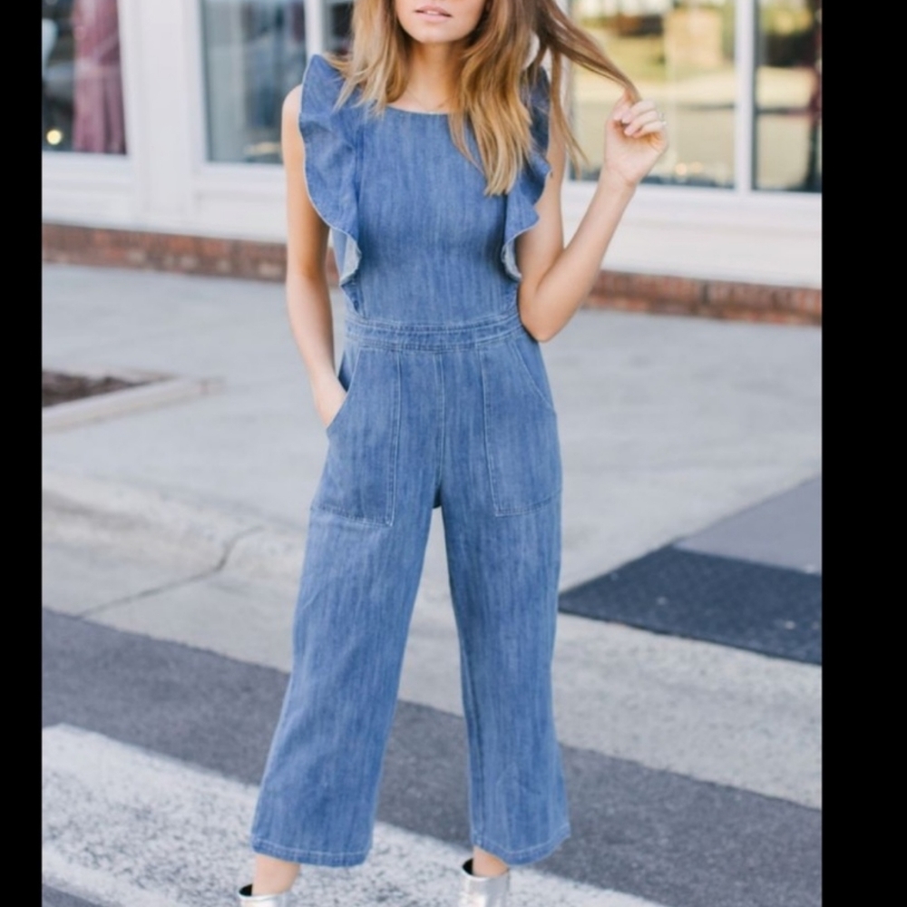 Denim Jumpsuit